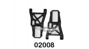 Himoto HSP On-Road Car Front Lower Suspension Arms 02008