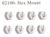 02100 12mm Wheel Hex Mount Himoto HSP