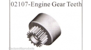 02107 1 Speed Clutch Bell gear 1/10